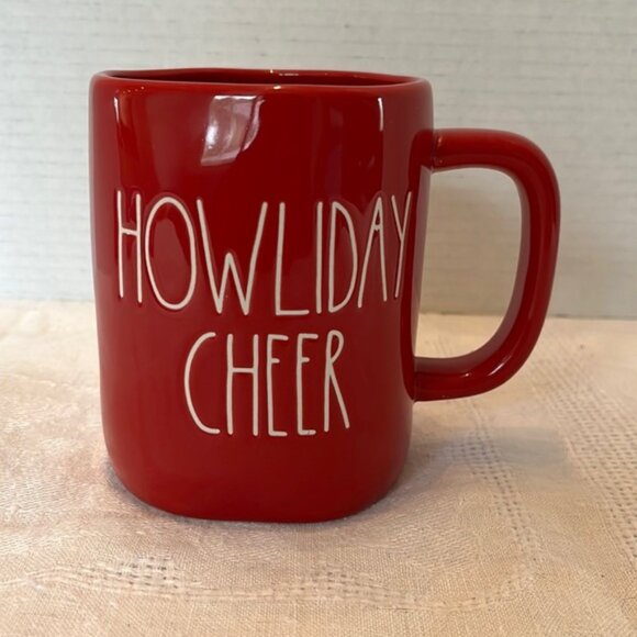 Rae Dunn HOWLIDAY CHEER Mug - Picture 1 of 4